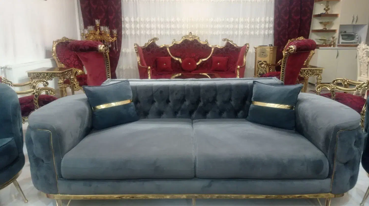 مبل راحتی|مبلمان خانگی و میز عسلی|مشهد, تربیت (صدف)|دیوار