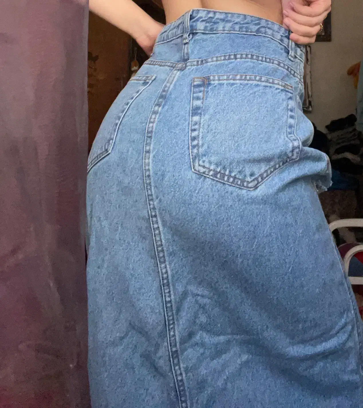 دامن جین|لباس|گرگان, |دیوار