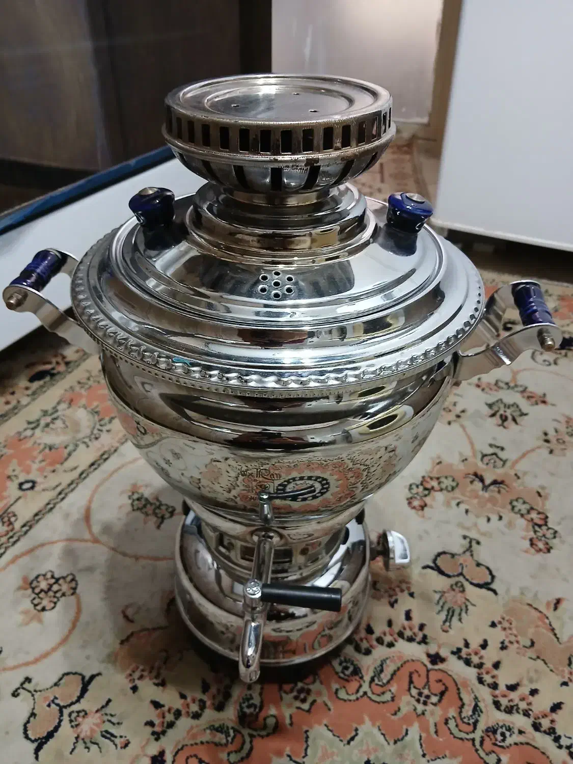 سماور ۶لیتری گاز سوز غفاری تبریز|قوری، کتری، قهوهساز دستی|ری, تقی آباد|دیوار