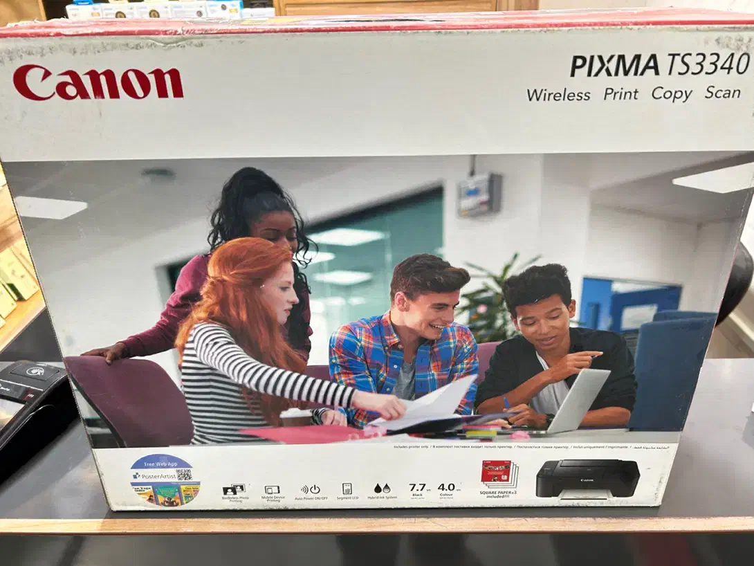 پرینتر سه کاره رنگی canon|پرینتر، اسکنر، کپی، فکس|کبودرآهنگ, |دیوار