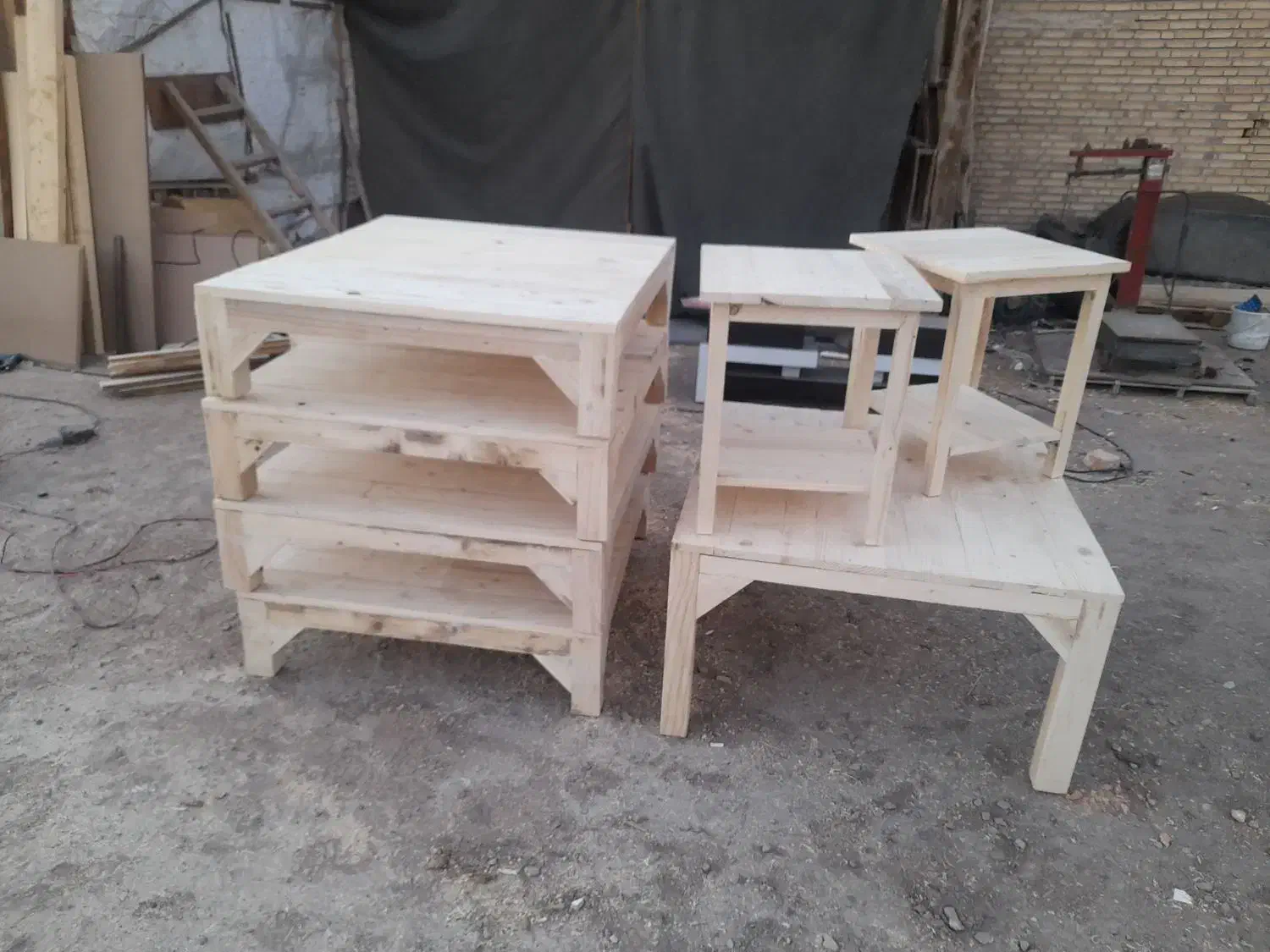 کرسی چوبی در انواع سایزهای مختلف|بخاری، هیتر، شومینه|رباطکریم, رباطکریم|دیوار