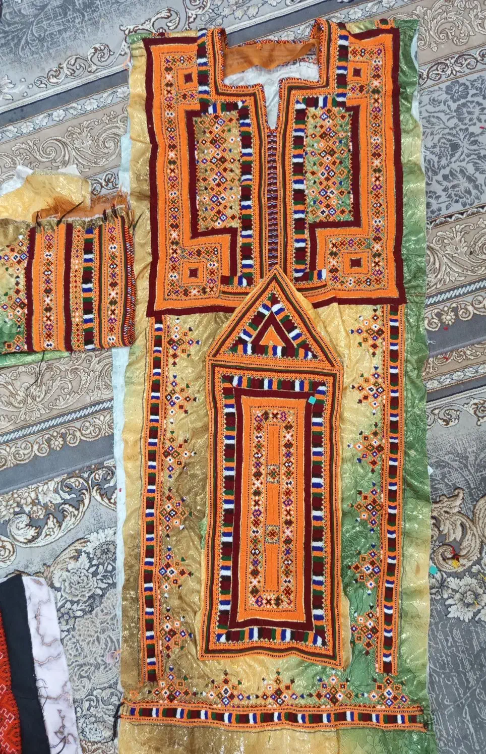 لباس بلوچی مجلسی|لباس|ایرانشهر, |دیوار