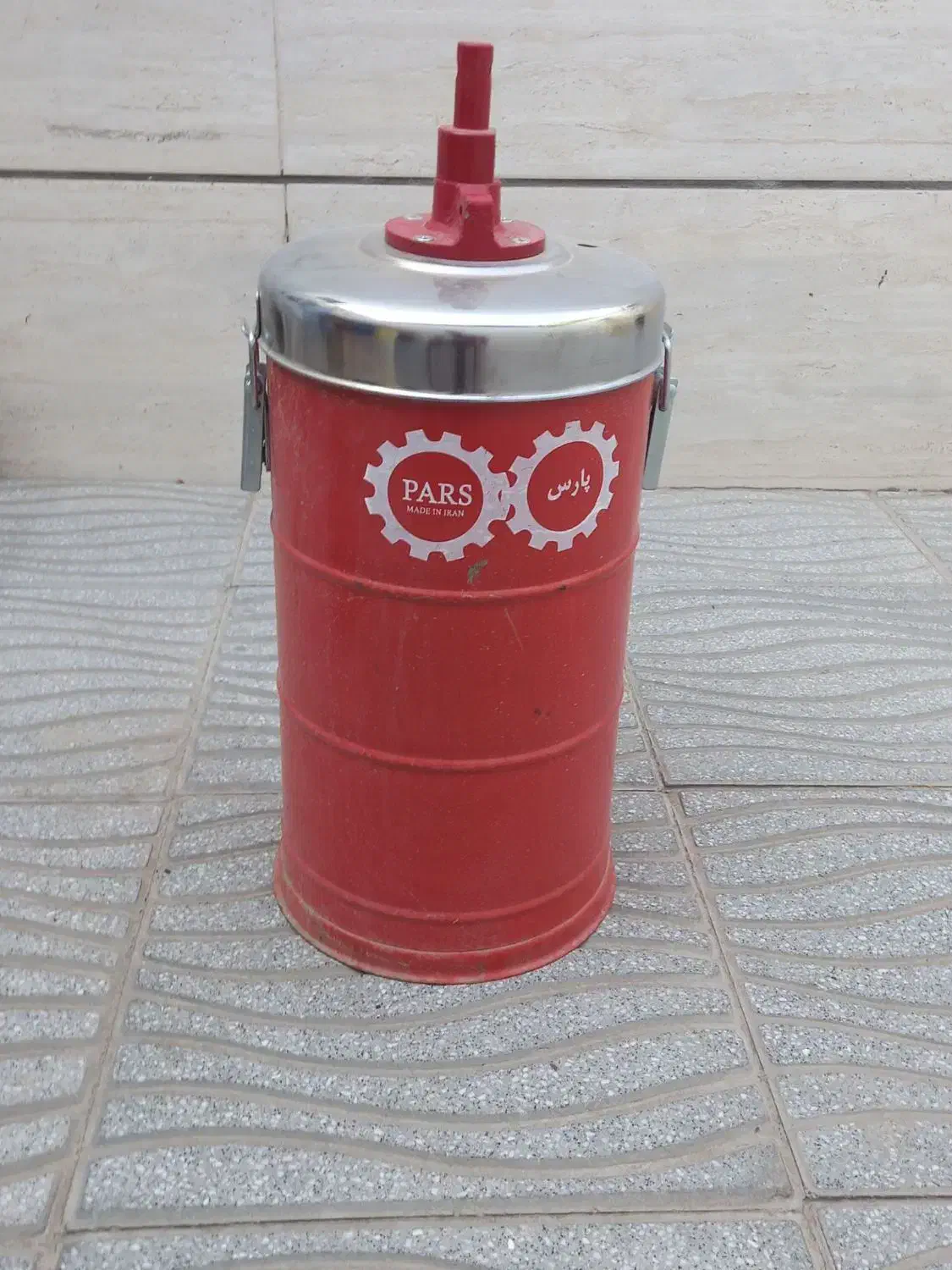 ( پمپ واسکازین و گریس مدل سطلی ، ظروف های روغنی )|ابزارآلات|سیرجان, |دیوار