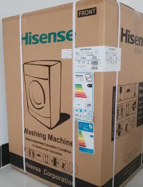 ماشین لباسشویی اتومات ۸کیلویی نقره ای پلمپ فروشی|ماشین لباسشویی و خشککن لباس|قوچان, |دیوار