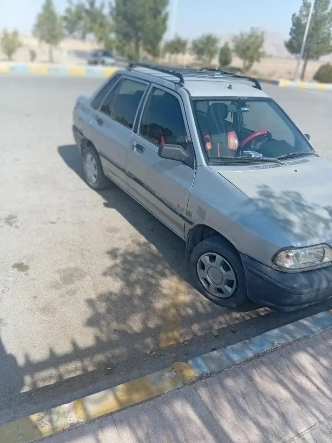 پراید مدل ۸۵ نقره ای|خودرو سواری و وانت|شهرضا, |دیوار