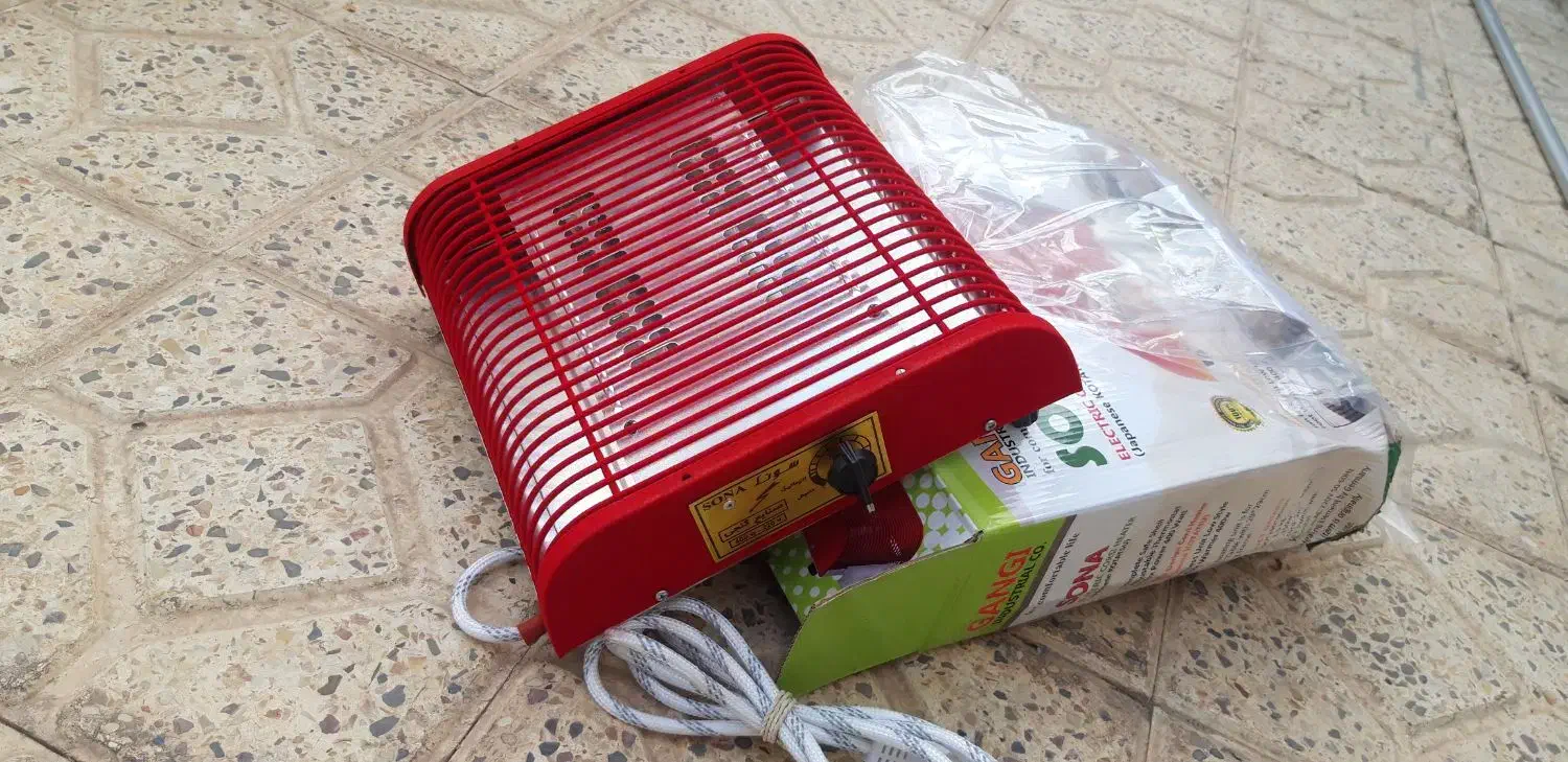 بخاری برقی کرسی کم مصرف مخملی|بخاری، هیتر، شومینه|خوی, |دیوار