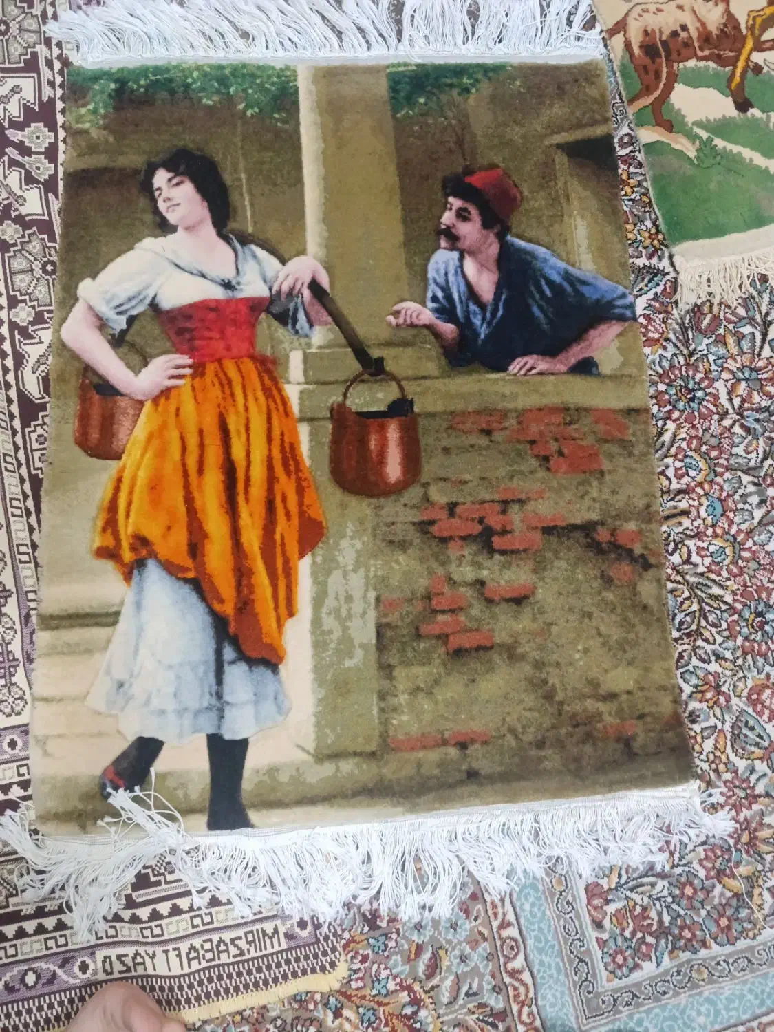 تابلو فرش|تابلو فرش|قدس, شهر‌قدس|دیوار