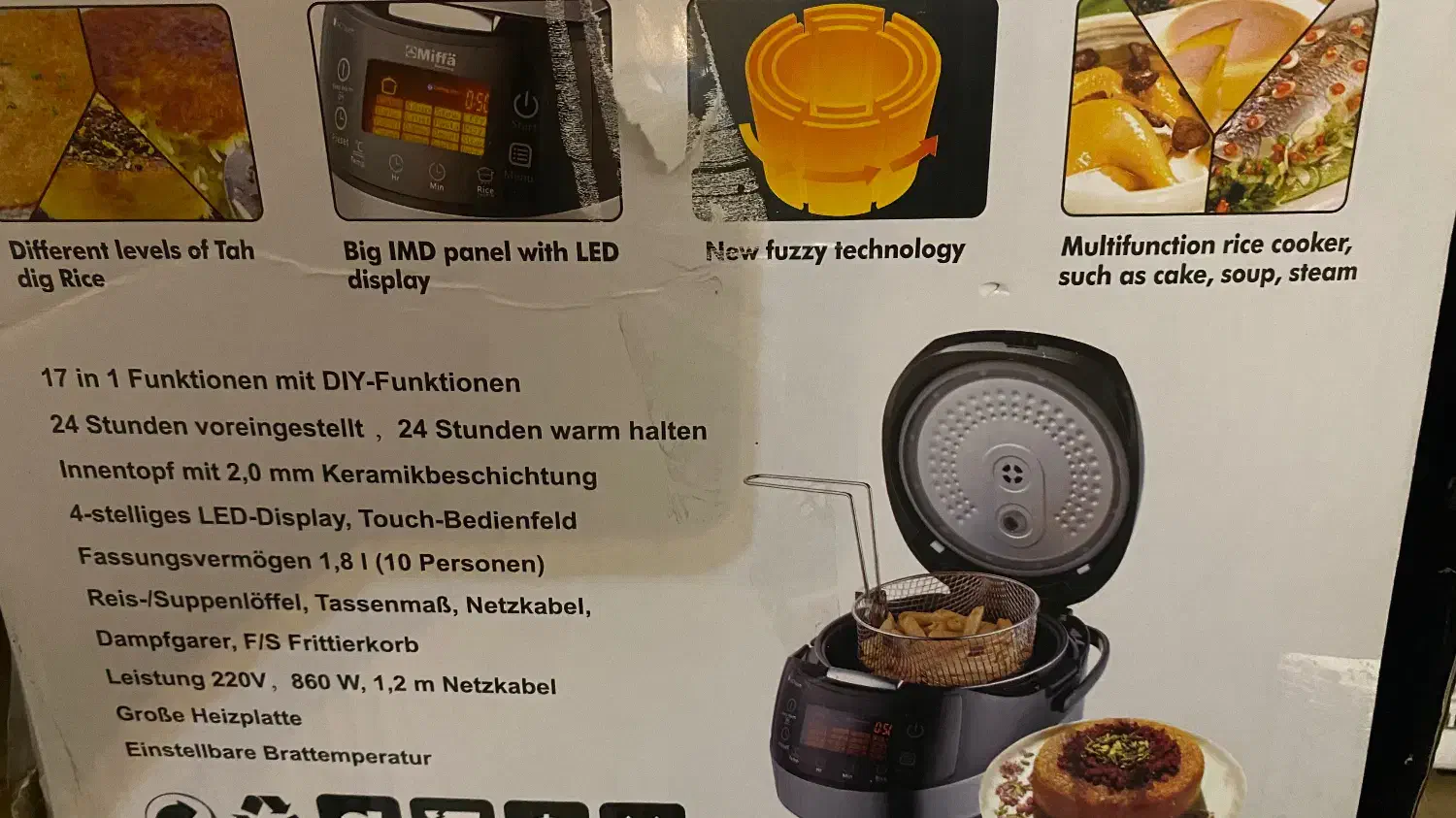 miffa|اجاق گاز و لوازم برقی پخت‌وپز|ری, ظهیرآباد|دیوار