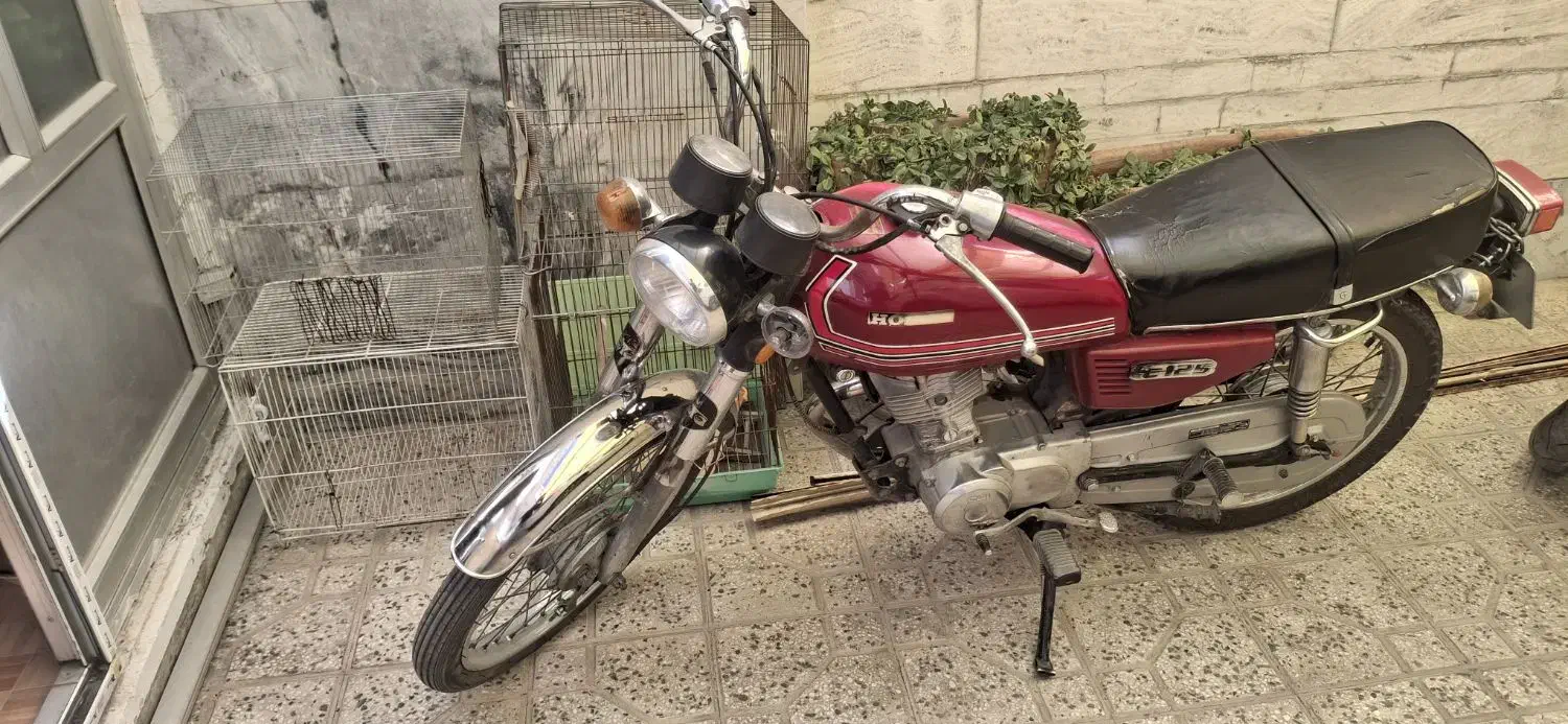 هوندا ۱۲۵ پلاک ملی|موتورسیکلت|اصفهان, باغ فردوس|دیوار