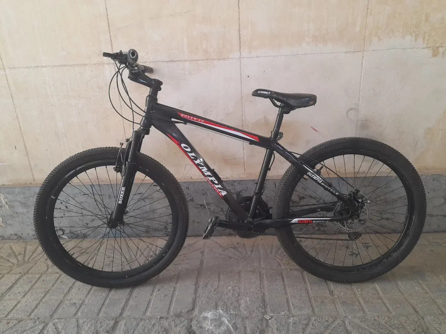 دوچرخه ۲۶ دنده ای کمکدارتمیز و مرتب|دوچرخه، اسکیت، اسکوتر|تربت جام, مطهری|دیوار