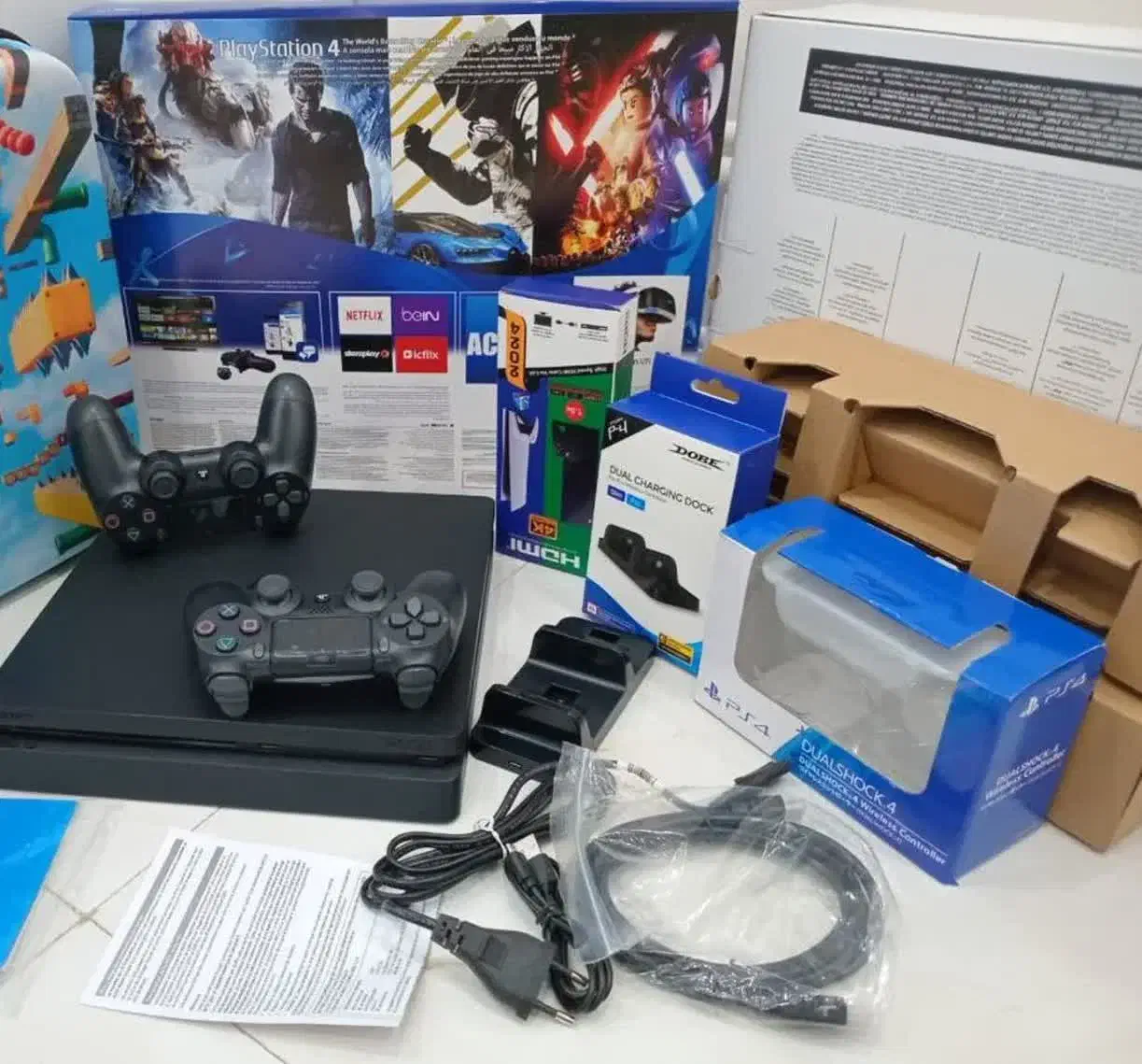 ده باربه برق زدیم آک کپیخورشده استندشارژ ps4 slim|کنسول، بازی ویدئویی و آنلاین|تهران, شهرک چیتگر|دیوار