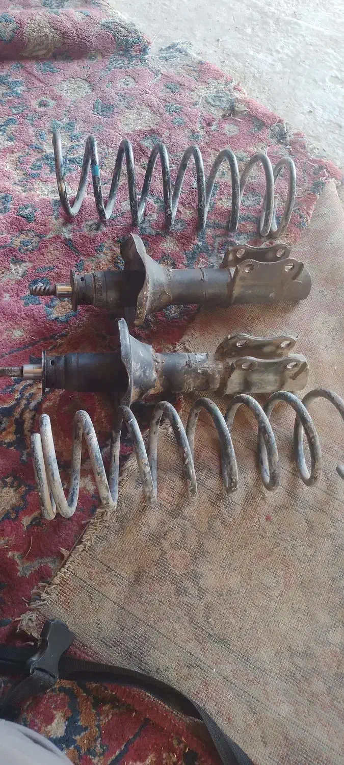 دوعدد کمک سالم با فنر لول پراید  فقط یک تومان|قطعات یدکی و لوازم جانبی|نوده خاندوز, |دیوار