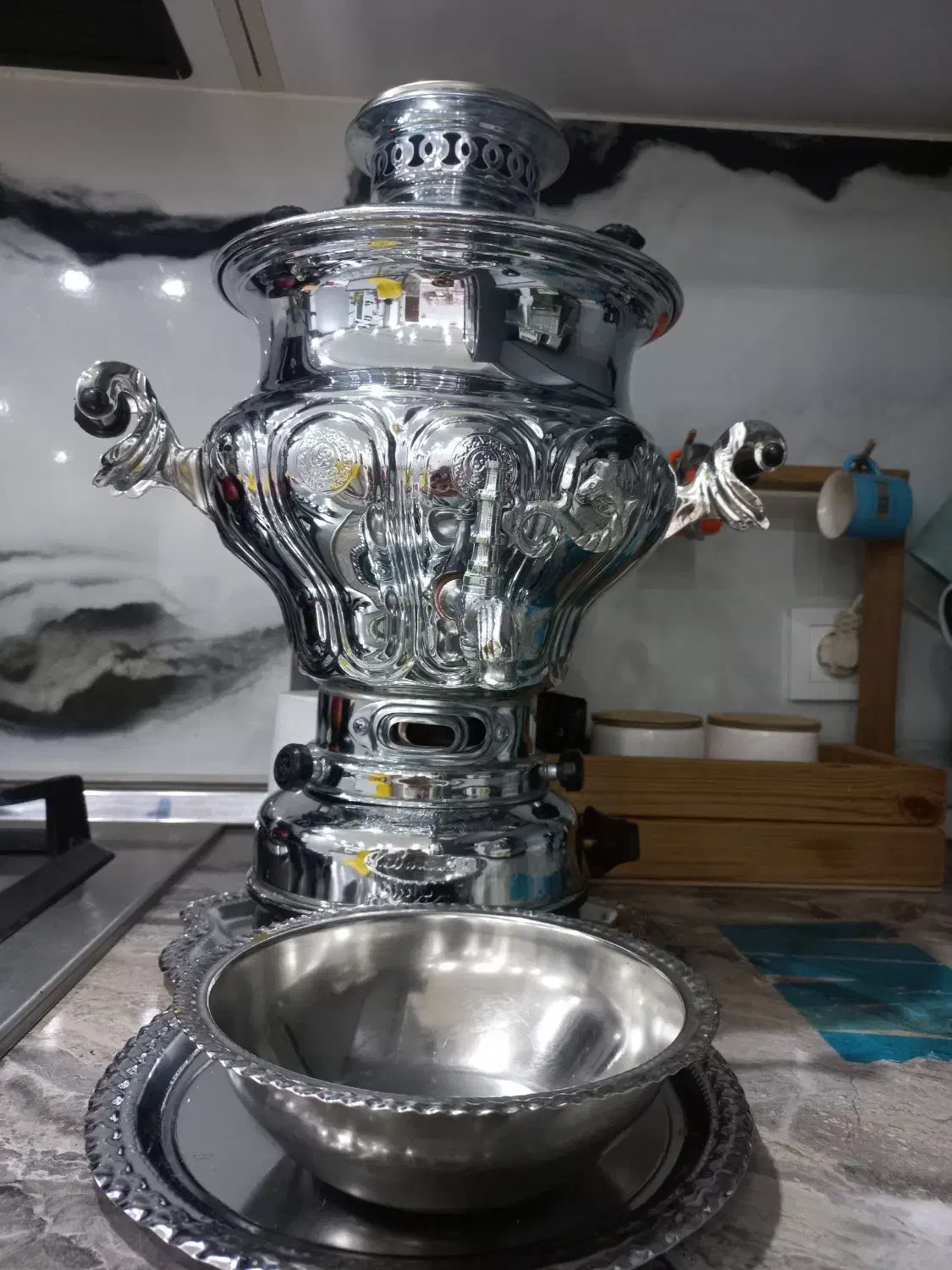 سماور گازی|سماور، چایساز، قهوهساز|رزن, |دیوار