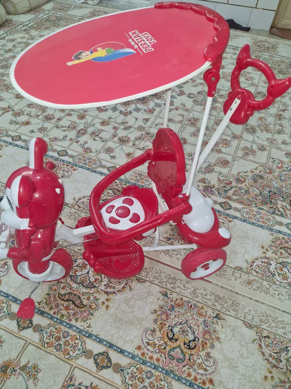 سه چرخه کودک در حد نو|دوچرخه، اسکیت، اسکوتر|فلاورجان, |دیوار