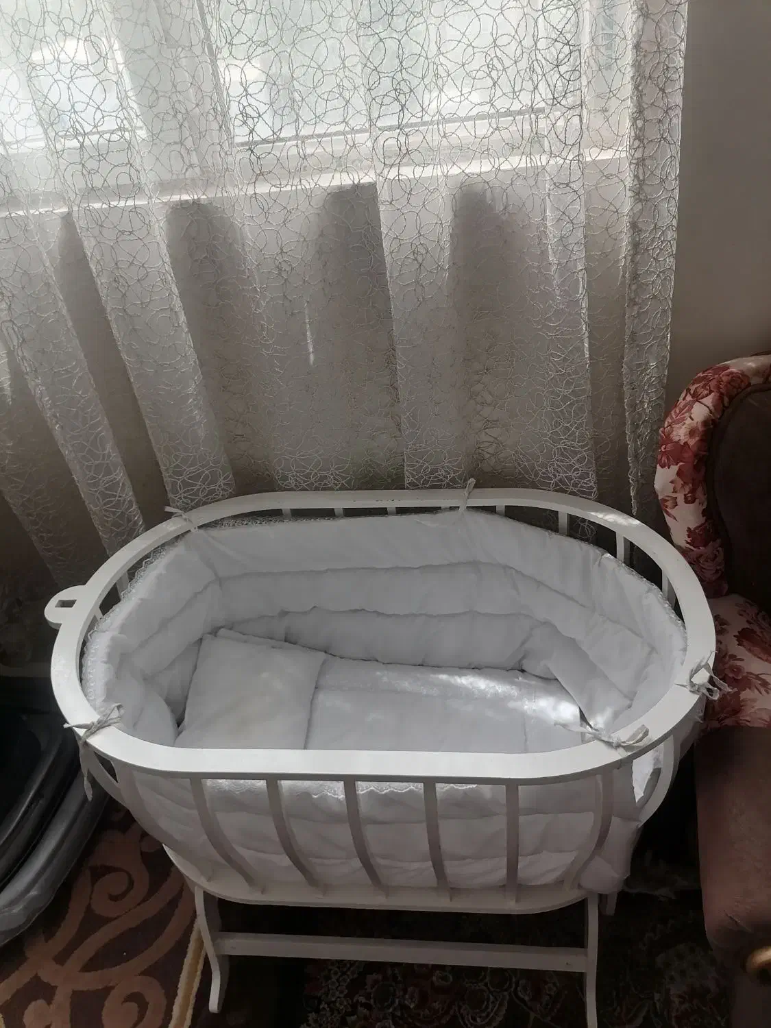 تخت گهواره کودک|تخت و صندلی بچه|ری, هاشم‌آباد|دیوار