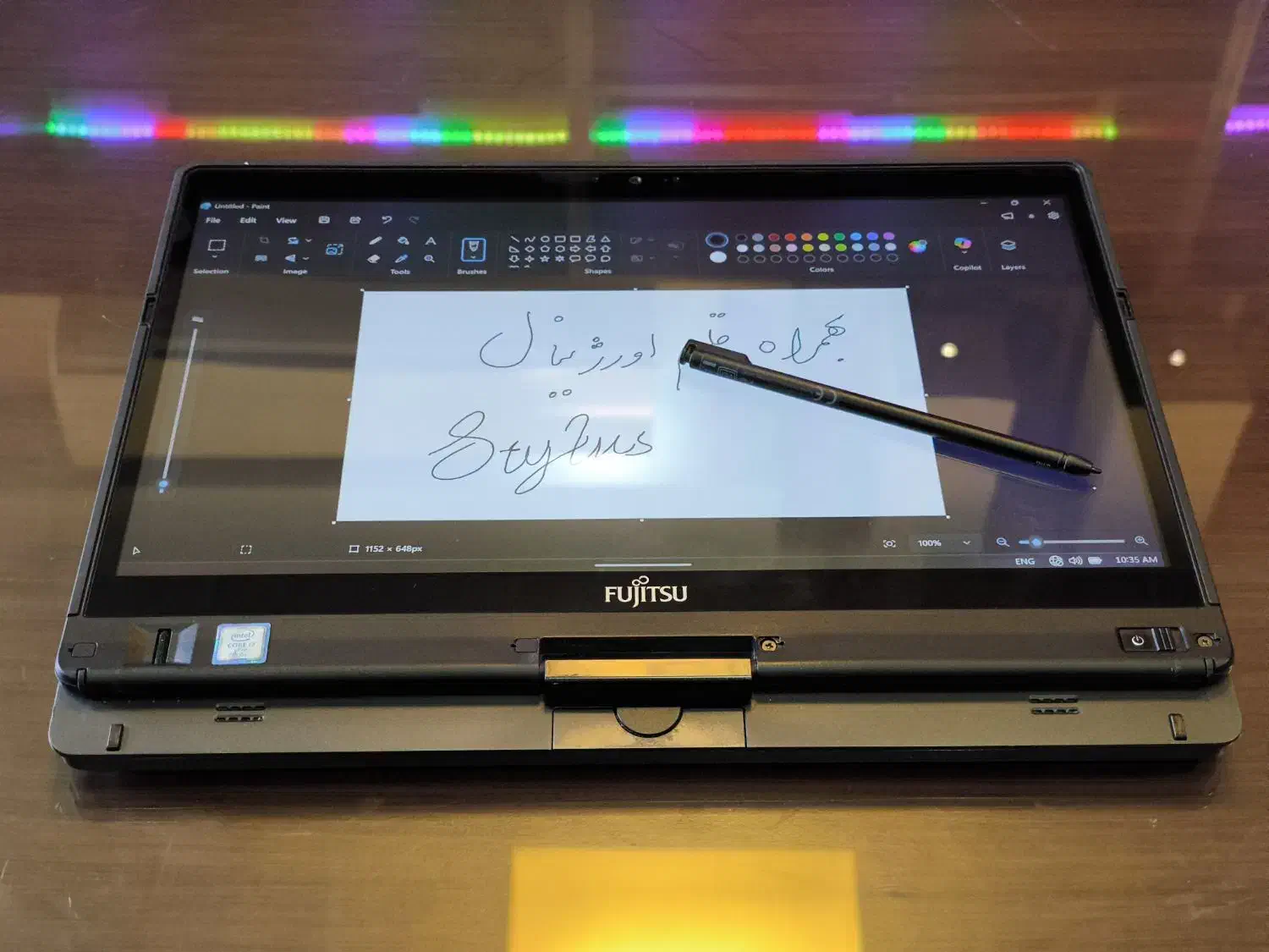 مینی لپتاپ تاچ تبلت شو ژاپنی i7 قلم فول پورت صنعتی|رایانه همراه|تهران, بلوار کشاورز|دیوار