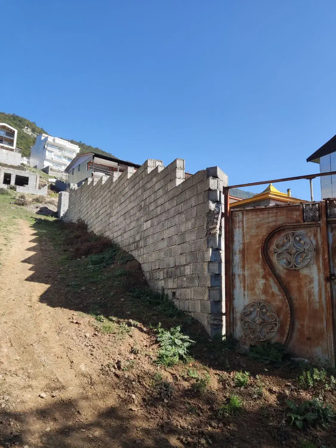 چلاو پلاک ویلایی با مجوز ساخت 200 متری|فروش زمین و ملک کلنگی|امامزاده عبدالله, |دیوار