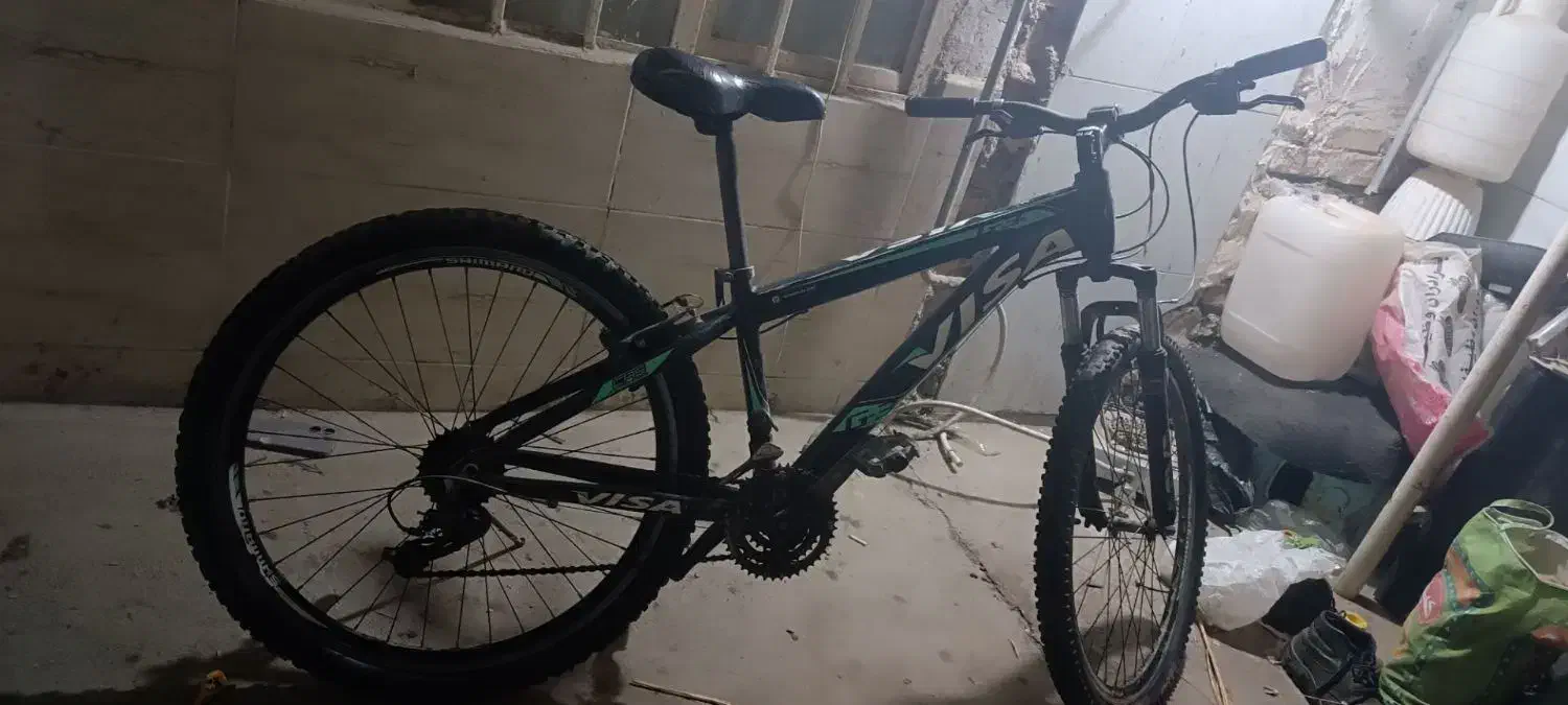 دوچرخه 26 دنده ای visa|دوچرخه، اسکیت، اسکوتر|مشهد, امیرآباد|دیوار