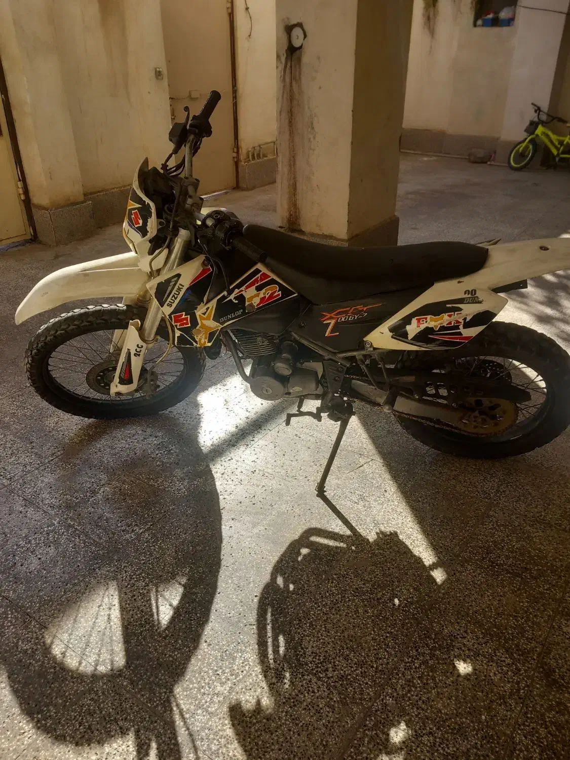 موتور تریل فلات|موتورسیکلت|فاضل آباد, |دیوار