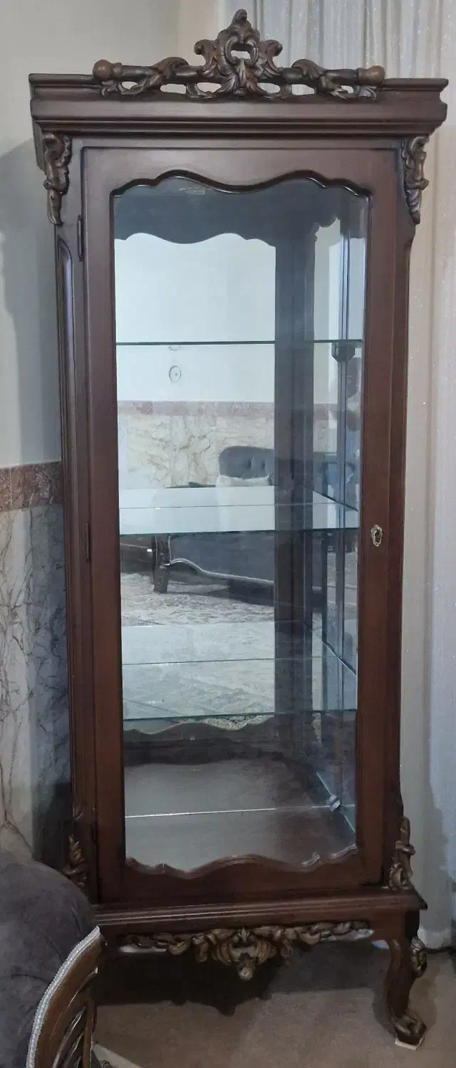 گنجه چوبی منبت|بوفه، ویترین، کنسول|مشهد, طلاب|دیوار