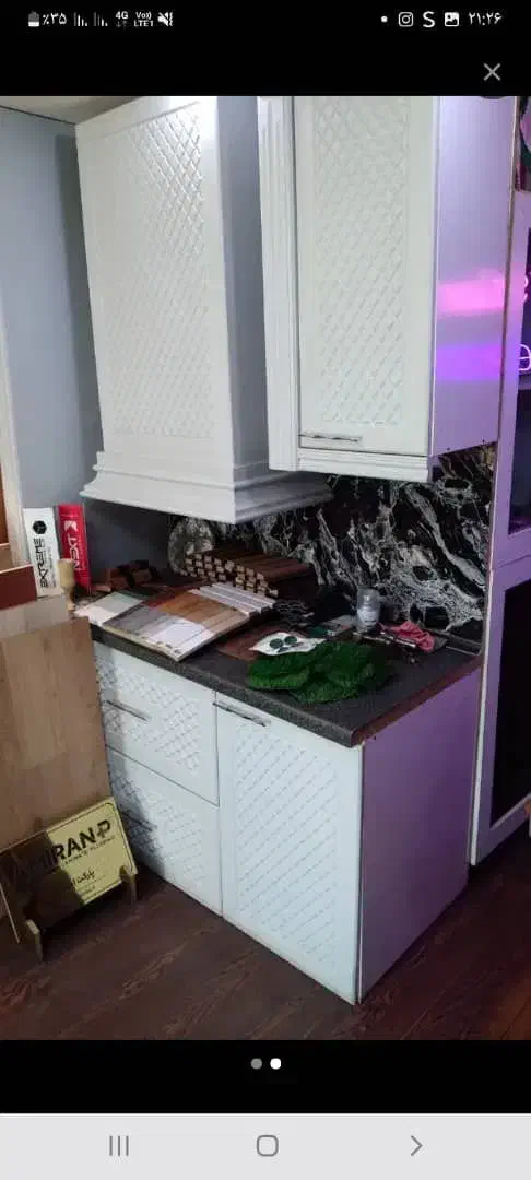 کابینت نیم ست روکش چوب|مصالح و تجهیزات ساختمان|محمدشهر, سیدآباد|دیوار