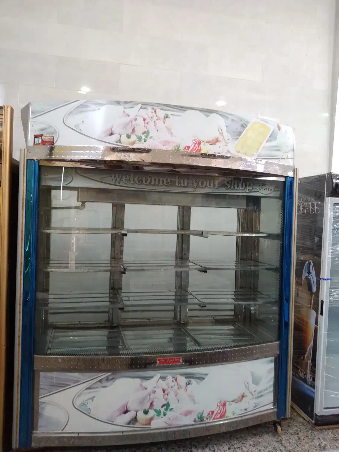 یخچال فریزر فروشگاهی دست دوم نو|فروشگاه و مغازه|شیراز, شهرک صنعتی شیراز|دیوار