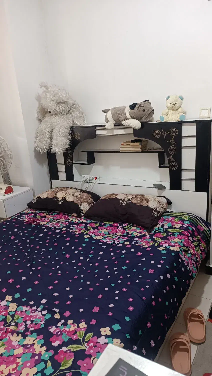 سرویس خواب دونفره سالم|تخت و سرویس خواب|رشت, کوی مهر|دیوار