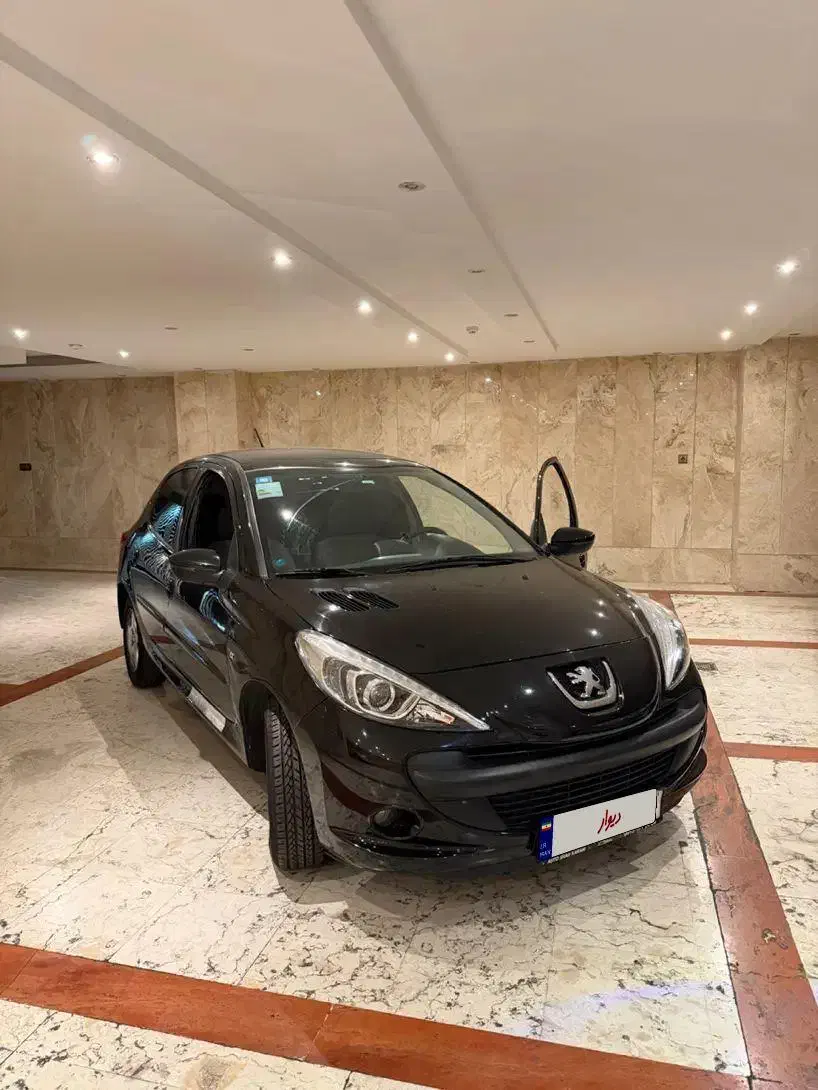 207 مشکی سقف پاناروما|خودرو سواری و وانت|کرج, جهانشهر|دیوار