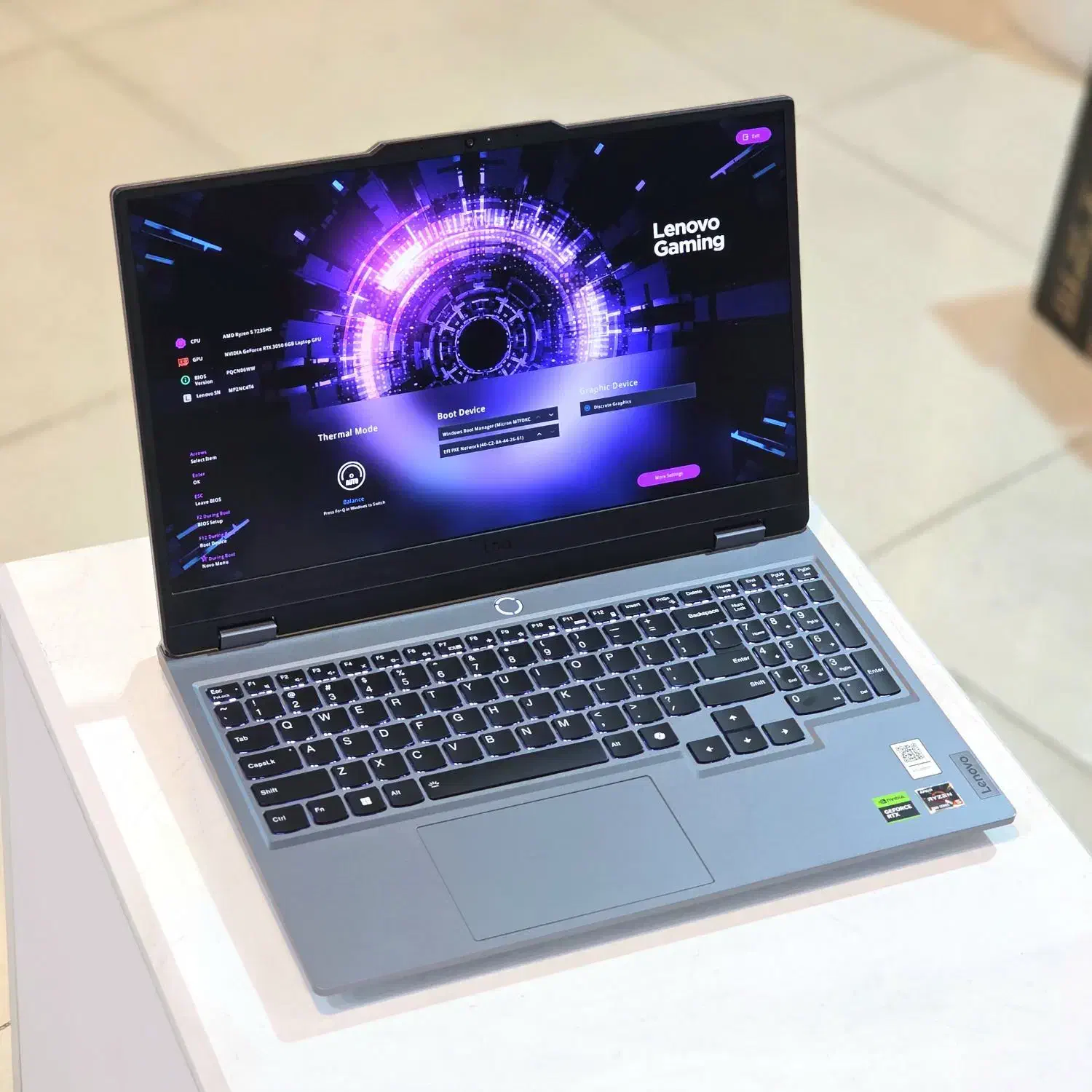 لپتاپ لنوو 2024 LOQ با گرافیک RTX 3050 6GB|رایانه همراه|شیراز, ملاصدرا|دیوار