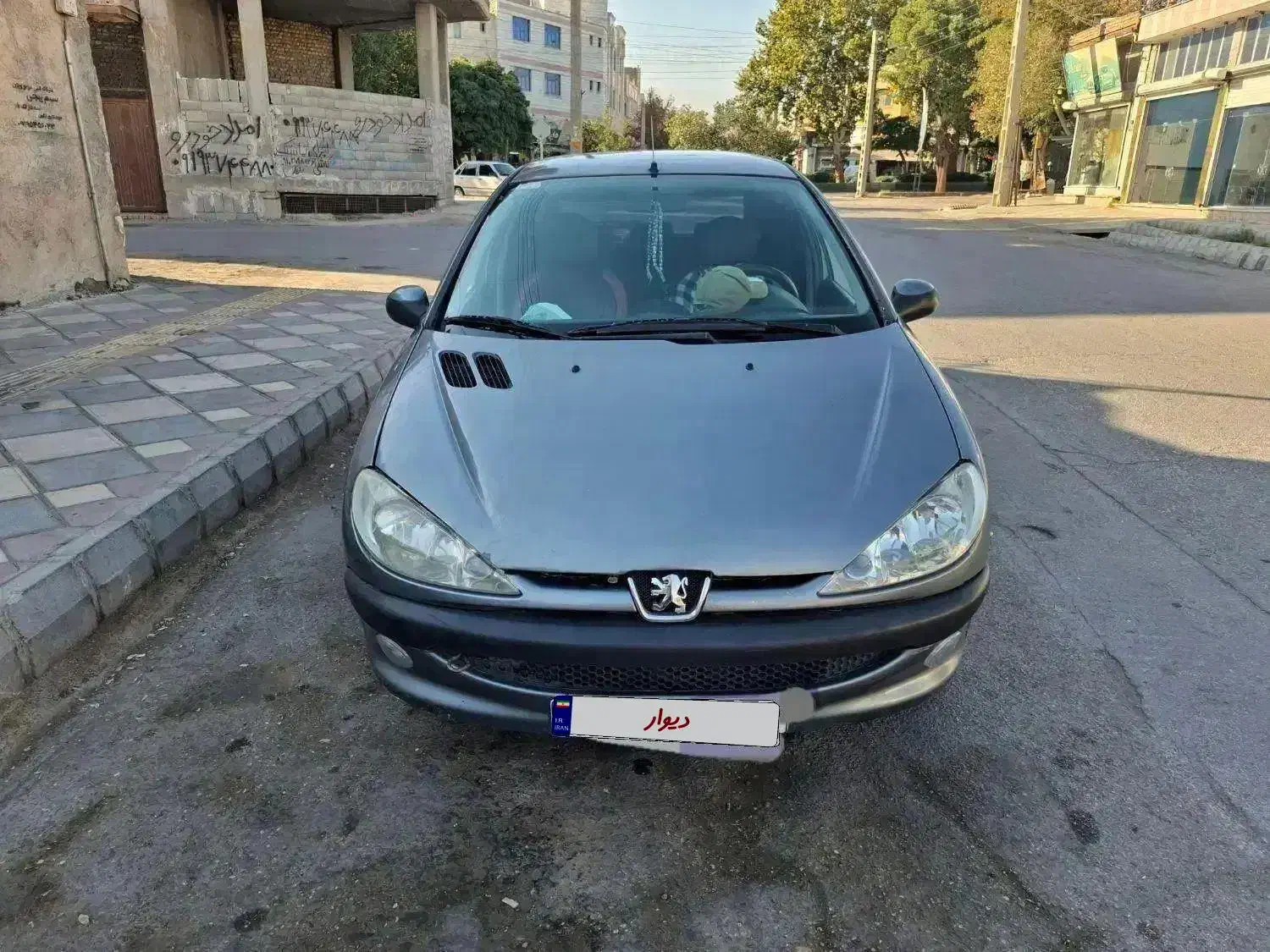 ۲۰۶ فرانسه مدل ۸۴ خاکستری|خودرو سواری و وانت|تهران, ابوذر|دیوار
