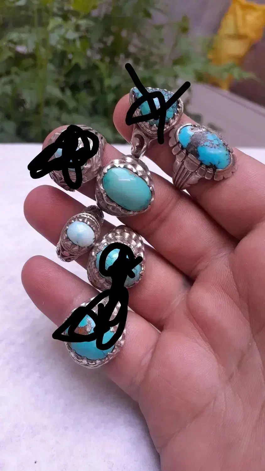 انگشتر نقره مردآنه نگین اصل|جواهرات|قم, چهار مردان|دیوار