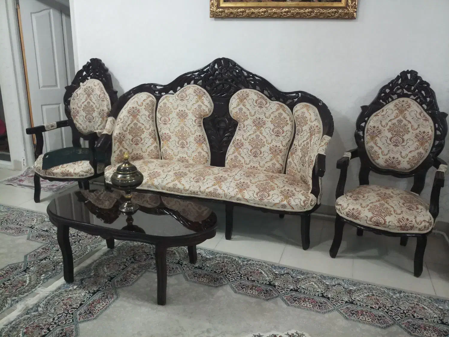 مبل ۹نفره در حد نو|مبلمان خانگی و میز عسلی|مراغه, |دیوار