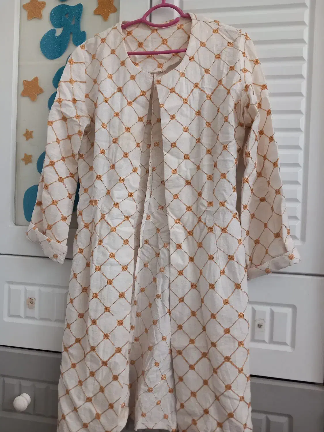 مانتوکتی ومانتوخامه دوزی سایز۳۸|لباس|محمدیه-قزوین, |دیوار