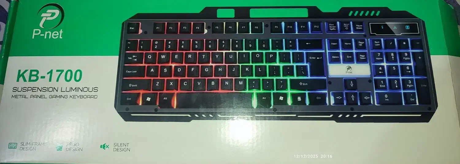 کیبورد گیمینگ KB 1700|قطعات و لوازم جانبی رایانه|کرج, شهرک ولیعصر|دیوار