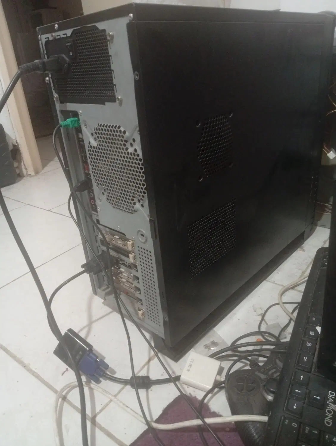 کیس کامپیوتر گیمینگ رندر بازی i7-24-1T-8G rx580|رایانه رومیزی|تهران, هرندی|دیوار