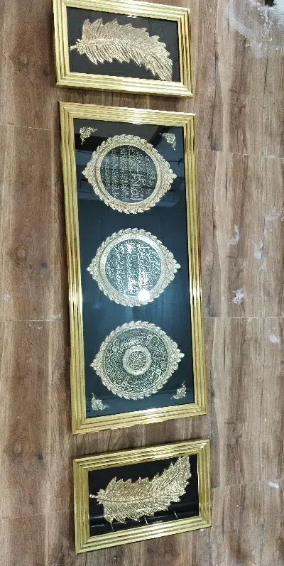 تابلو باکس سه تیکه قرآنی|تابلو، نقاشی، عکس|مشهد, رده|دیوار