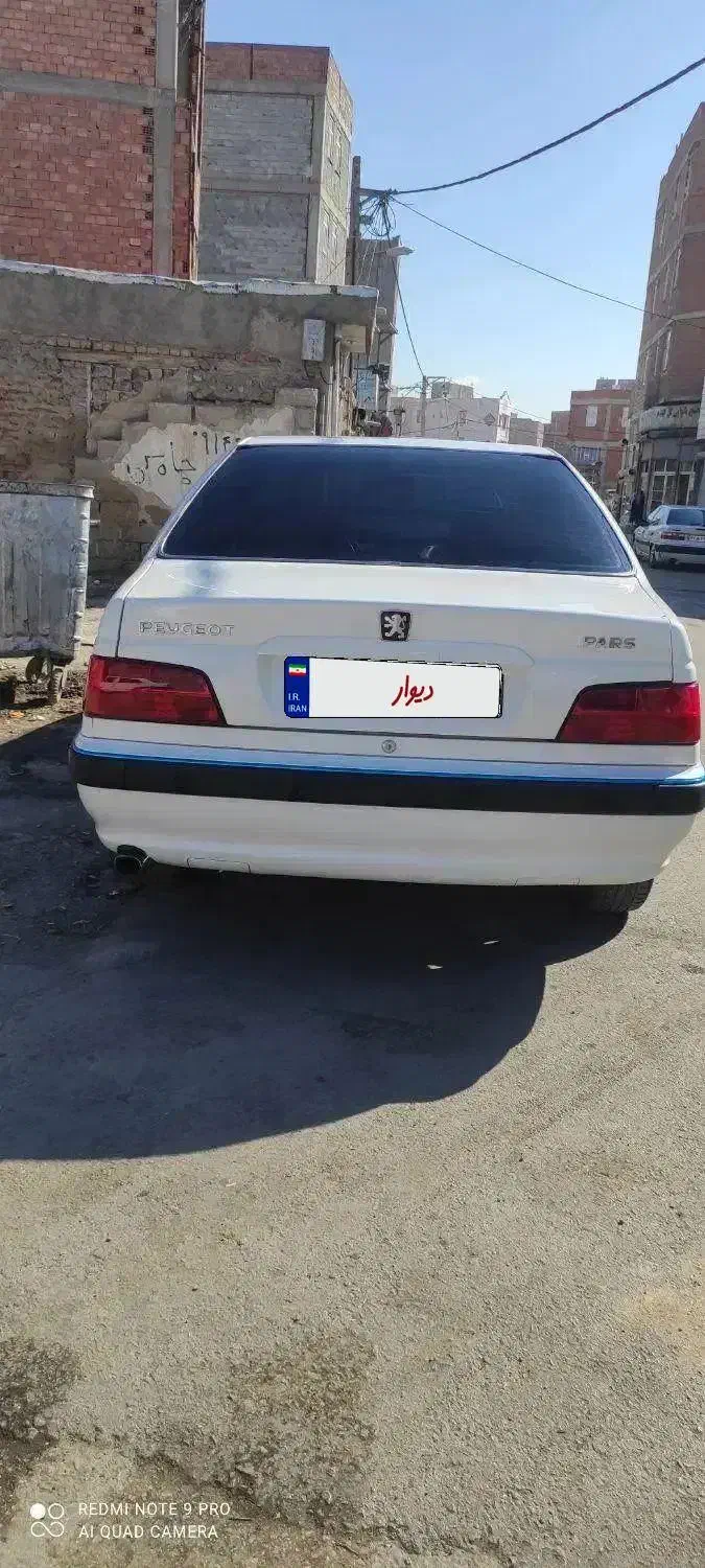 پژو پارس سال دوگانه کارخانه بیرنگ بی ضربه|خودرو سواری و وانت|اردبیل, |دیوار