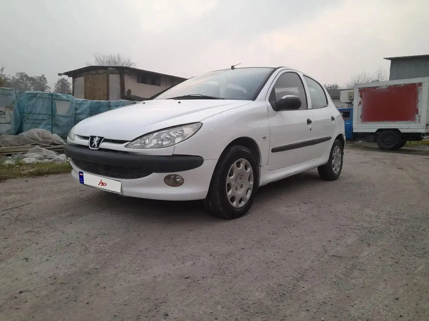 پژو ۲۰۶ مدل ۸۹ تیپ ۲ سالم|خودرو سواری و وانت|رشت, دیانتی|دیوار