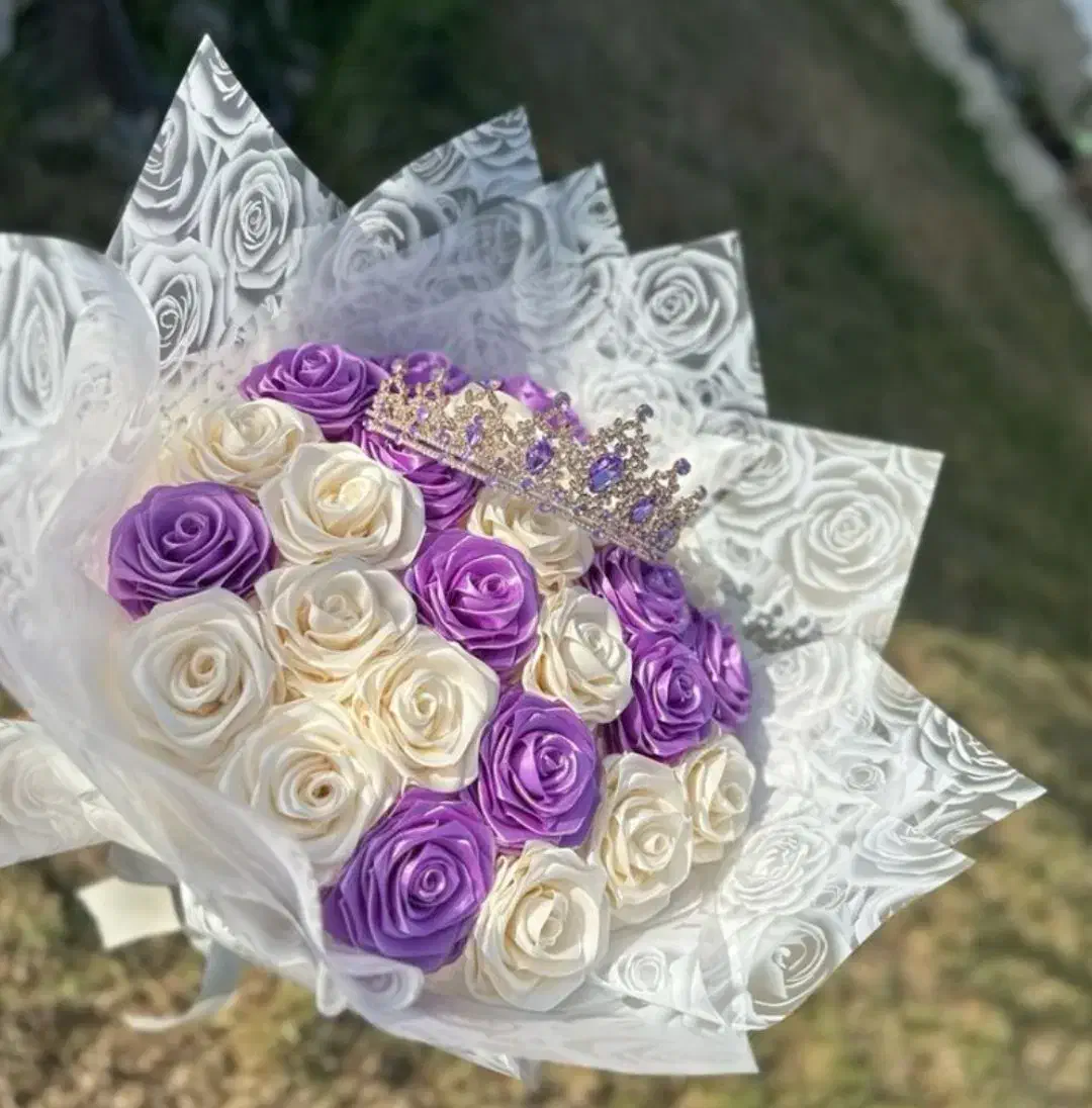 دسته گل روبانی و باکس مختلط|گل مصنوعی|اردبیل, |دیوار