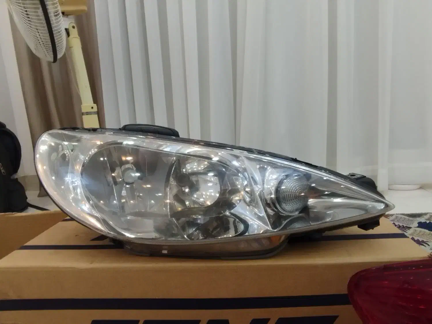 چراغ جلو 206 جفت در حد نوع|قطعات یدکی و لوازم جانبی|آستانه اشرفیه, |دیوار