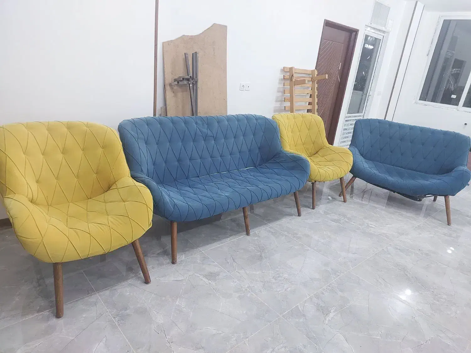 مبل راحتی مدل چستر قایقی|مبلمان خانگی و میز عسلی|شهرکرد, |دیوار