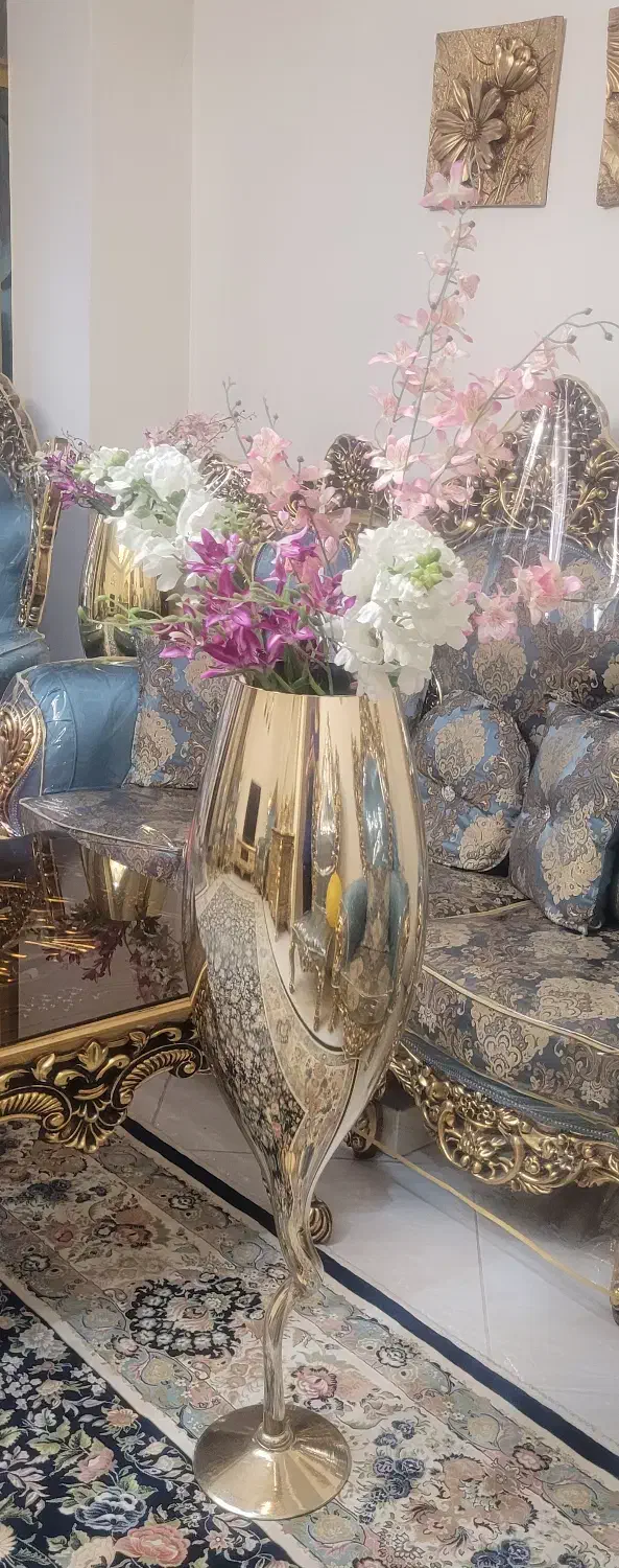 گل و گلدان مصنوعی|گل مصنوعی|قدس, شهر‌قدس|دیوار