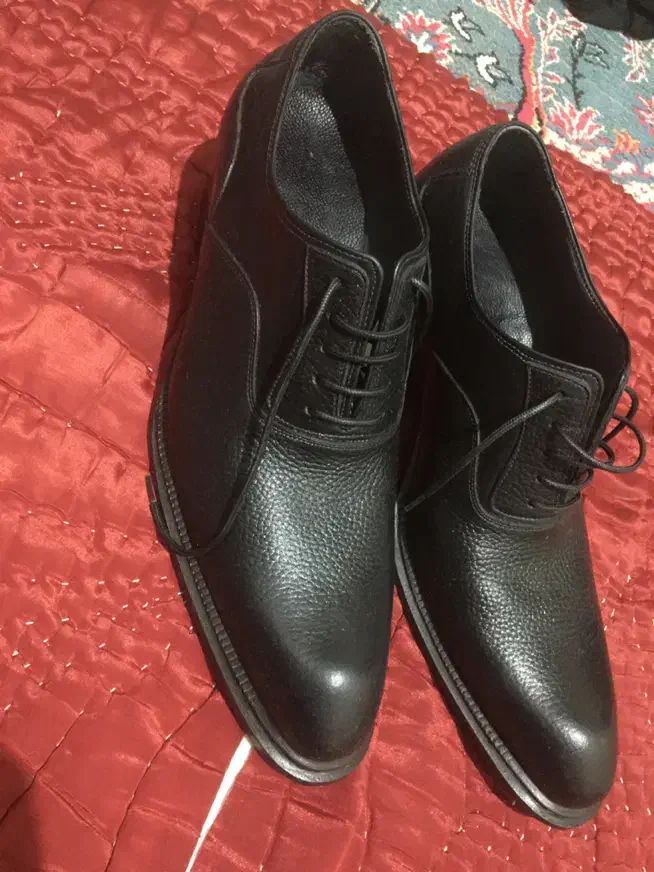 کفش چرم دست دوز نو سایز ۴۳|کیف، کفش، کمربند|شیراز, باهنر|دیوار