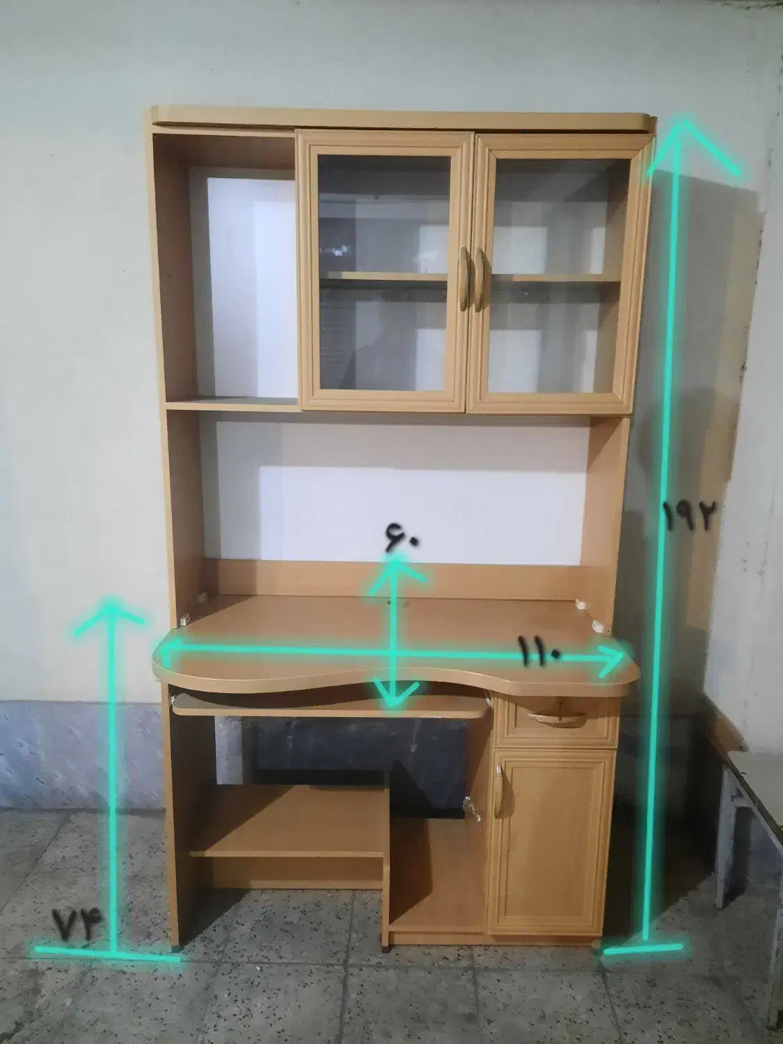 میز تحریر جدا شونده|میز تحریر و کامپیوتر|تبریز, |دیوار