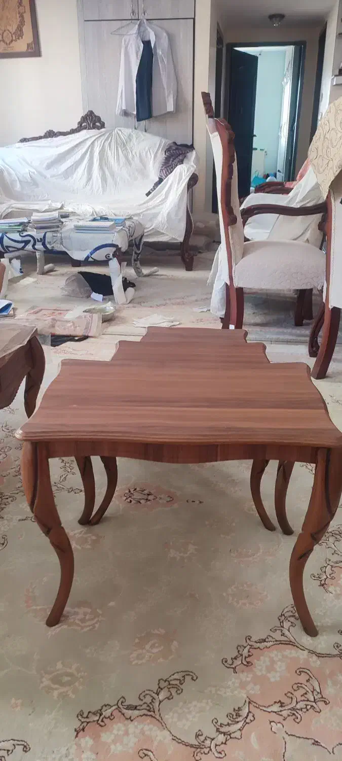 میزوسط و۳گل میز ۱۰۰درصد نونونونو|مبلمان خانگی و میز عسلی|صدرا-فارس, فاز ۱|دیوار