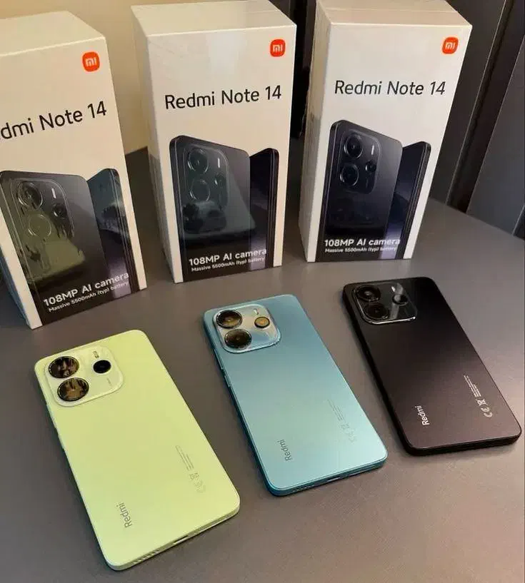گوشی شیائومی مدل Redmi Note 14 (اقساط)|موبایل|اراک, |دیوار
