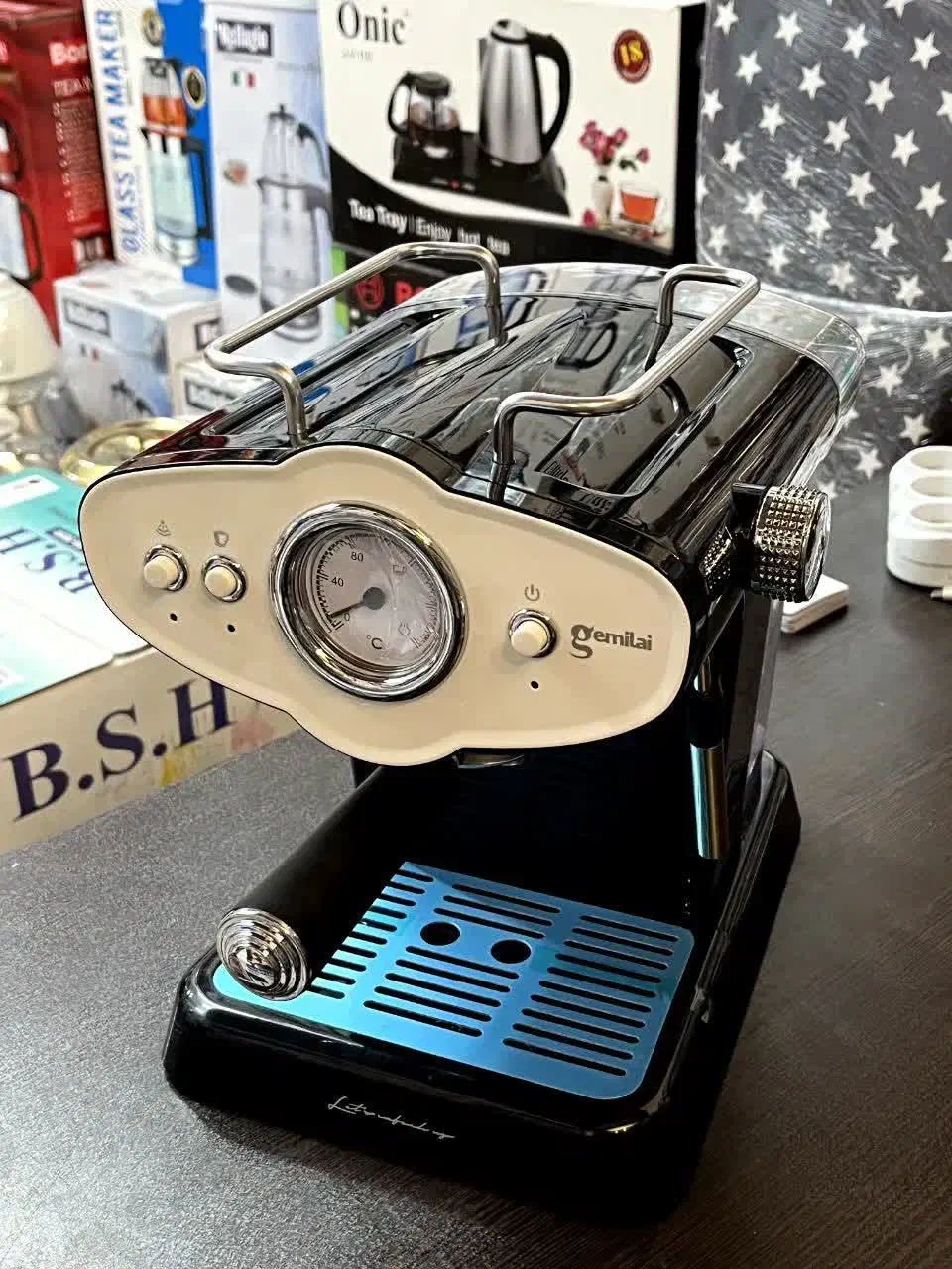 اسپرسو ساز قهوه ساز فیلیپس تمام استیل آمپردار|سماور، چایساز، قهوهساز|قم, علی آباد سعدگان|دیوار