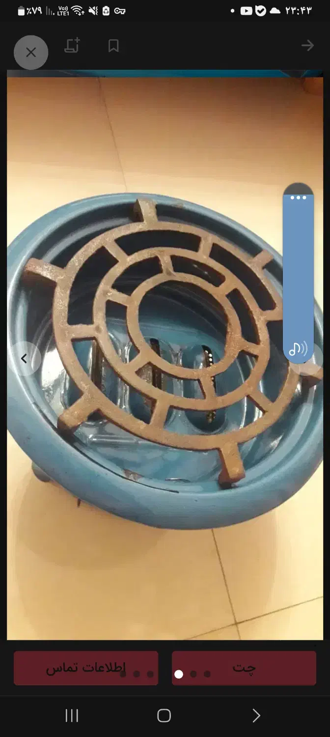 سه فیتیله قدیمی نفتی|کلکسیون اشیاء عتیقه|تهران, مینای جنوبی|دیوار