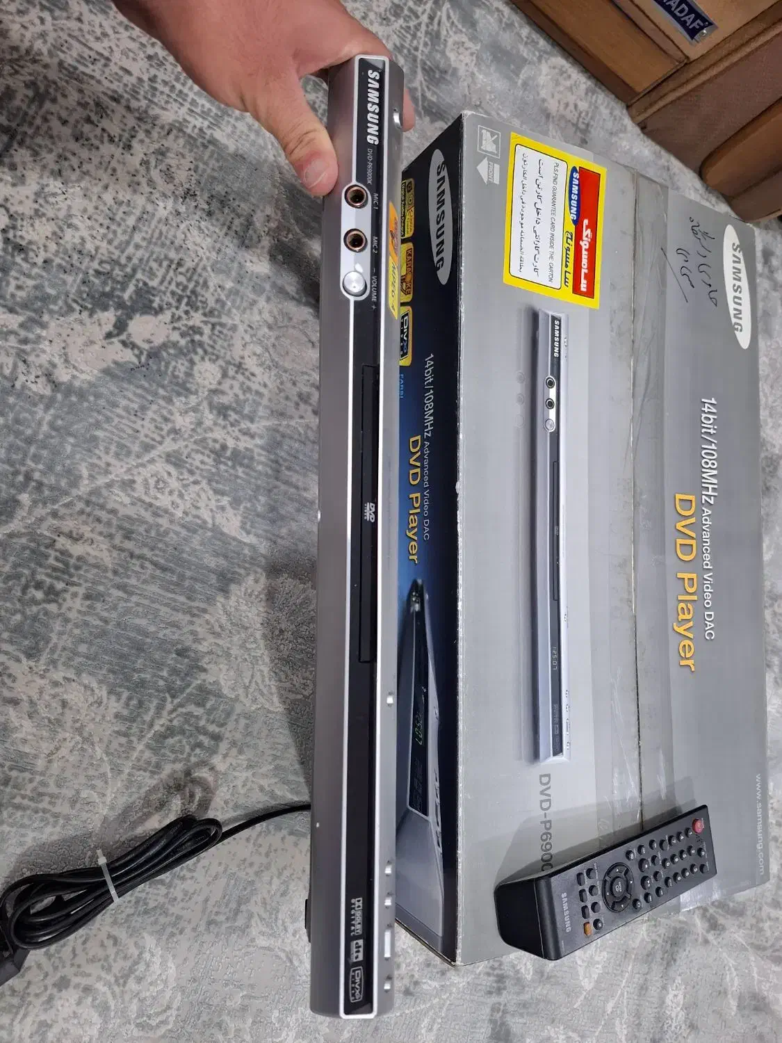 دستگاه DVD PLAYER سامسونگ P69000K|پخش‌کننده DVD و ویدیو|شیراز, فرگاز|دیوار