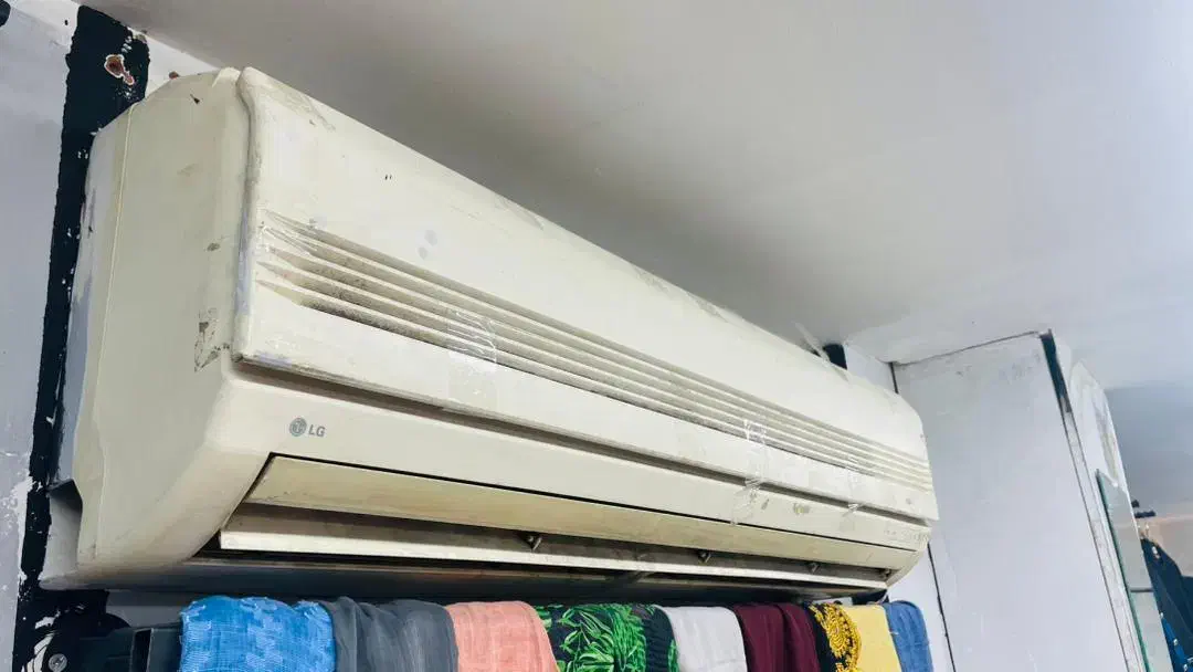 فروش کولر دو فنه ال جی پنل سی هزار موتور ۳۶|کولر گازی و فنکوئل|دهدشت, |دیوار